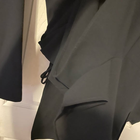 COPY - Zara romper wrap black long sleeve pockets L euc - Picture 3 of 7